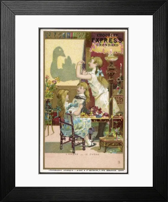 Framed Print : Game  /  Shadow Play C1890