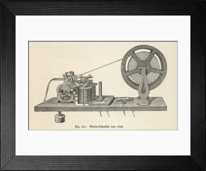 Framed Print : Morses Transmitter Framed Print : Morses Transmitter