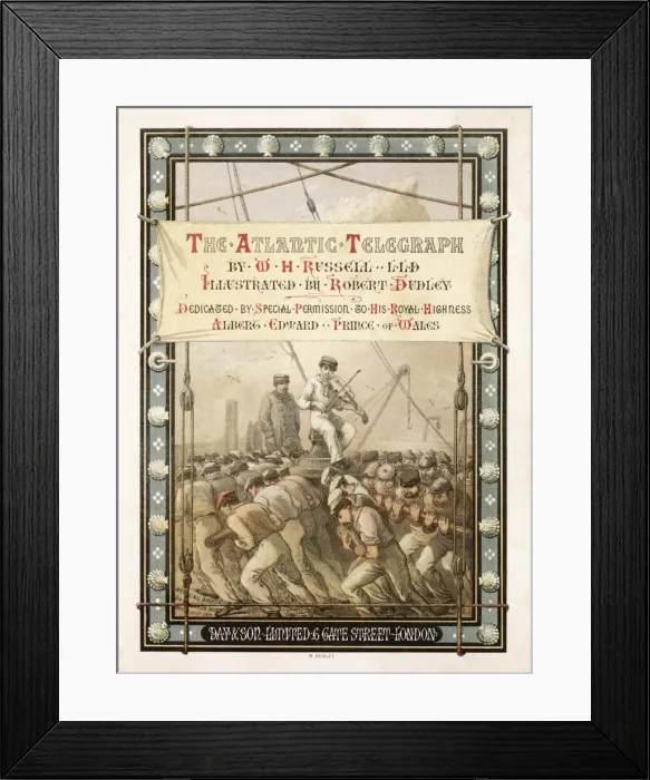 Framed Print : Gt Eastern Weighs Anchor Framed Print : Gt Eastern Weighs Anchor
