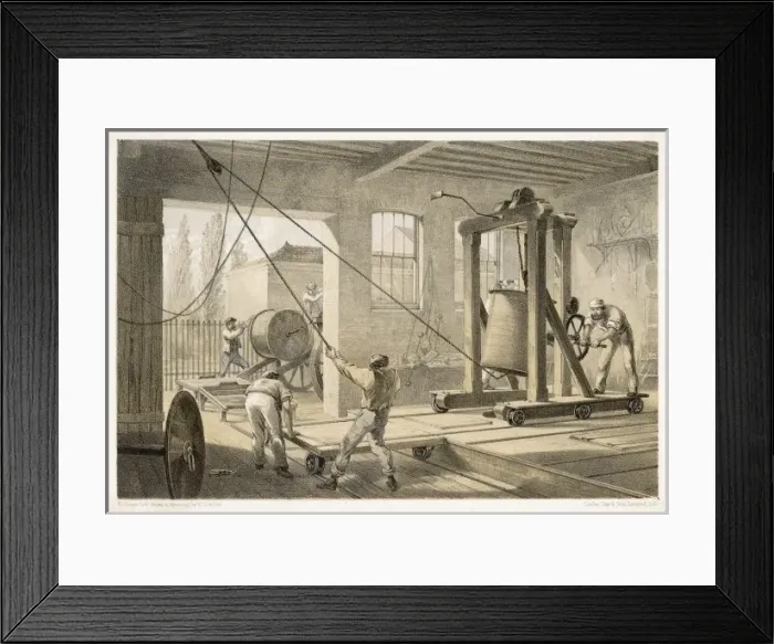 Framed Print : Atlantic Cable Loaded Framed Print : Atlantic Cable Loaded