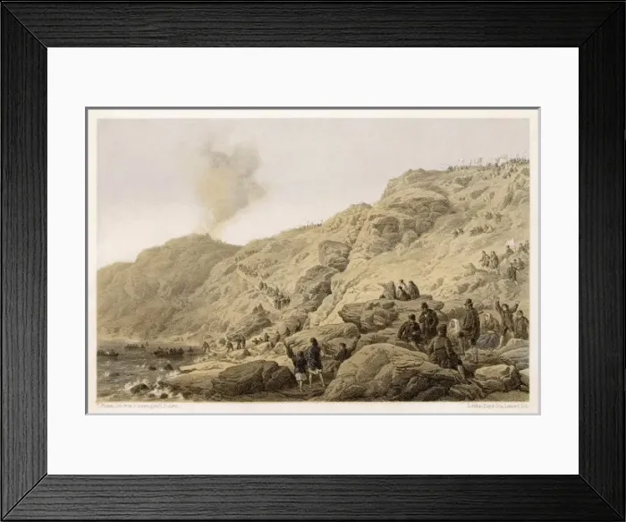 Framed Print : Landing the Shore End Framed Print : Landing the Shore End