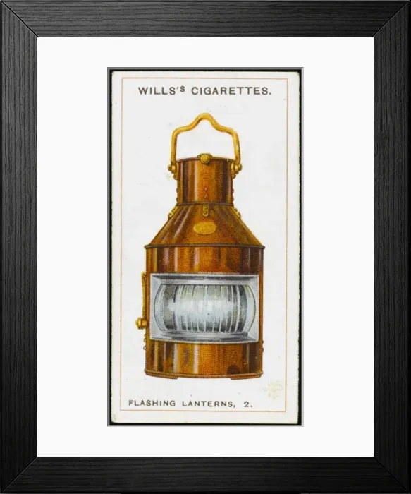 Framed Print : Naval Lantern - 1 Framed Print : Naval Lantern - 1