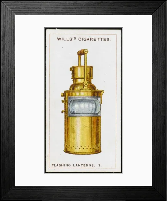 Framed Print : Naval Lantern - 2 Framed Print : Naval Lantern - 2