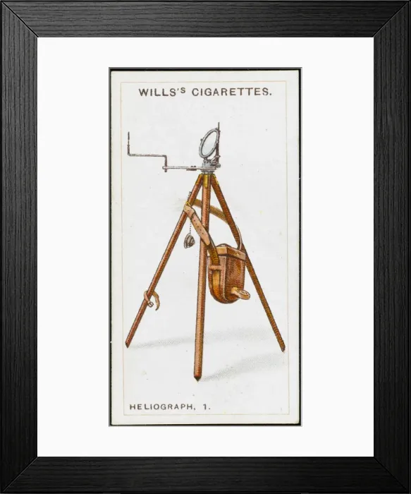 Framed Print : Naval Heliograph Framed Print : Naval Heliograph