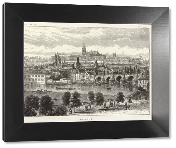 Prague  /  General View 1870