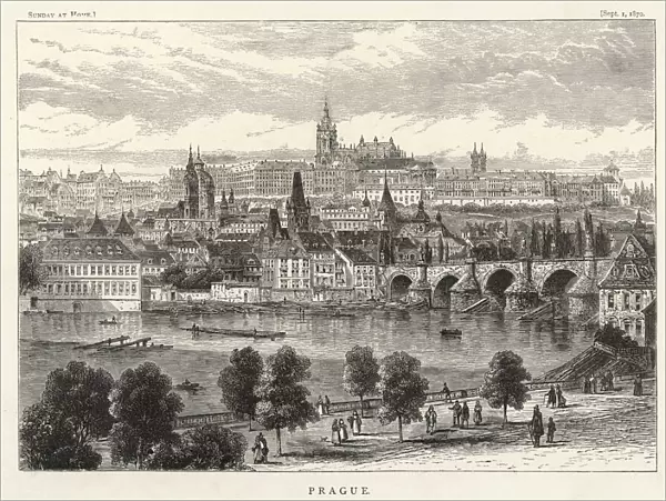 Prague  /  General View 1870