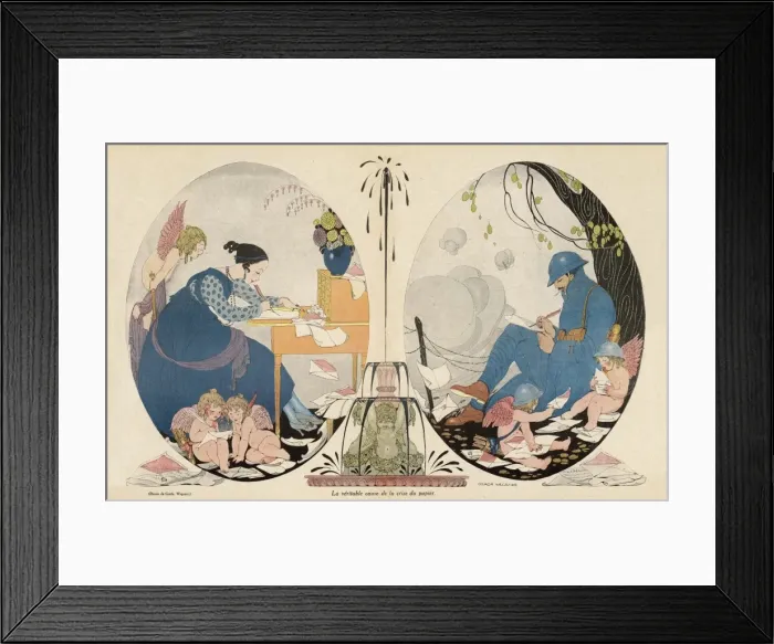 Framed Print : World War One Letters Framed Print : World War One Letters