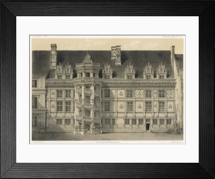 Framed Print : France / Blois Chateau Framed Print : France / Blois Chateau