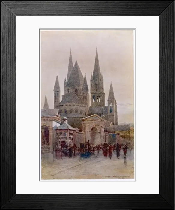 Framed Print : France / Caen Abbaye 1904 Framed Print : France / Caen Abbaye 1904