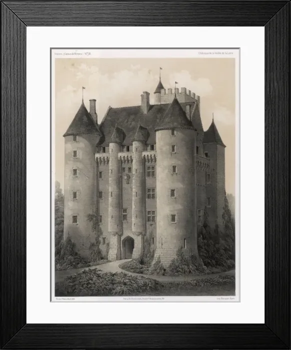 Framed Print : France / Chevenon Chateau Framed Print : France / Chevenon Chateau