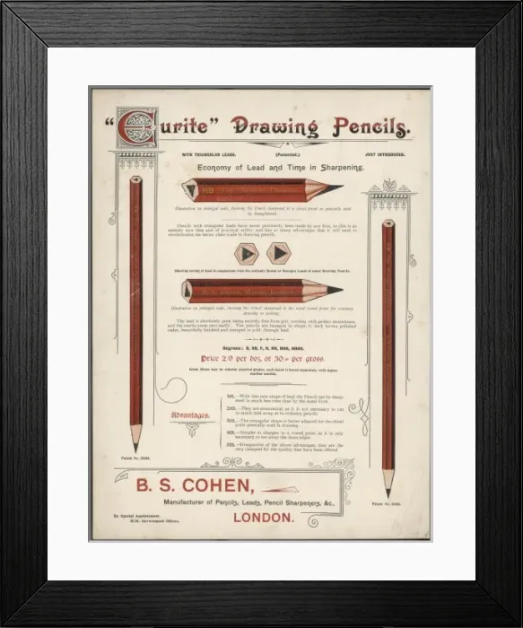 Framed Print : The Eurite Pencil Framed Print : The Eurite Pencil