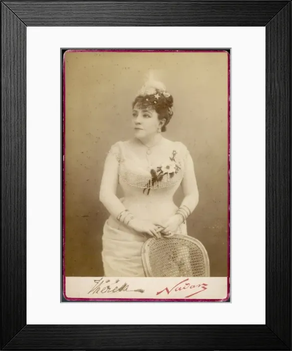 Framed Print : Theresa / French Actress Framed Print : Theresa / French Actress