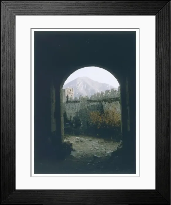 Framed Print : Cathar Castle / Puylaurens Framed Print : Cathar Castle / Puylaurens