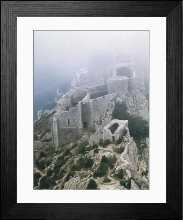 Framed Print : Cathar Castle / Peyrepertu Framed Print : Cathar Castle / Peyrepertu