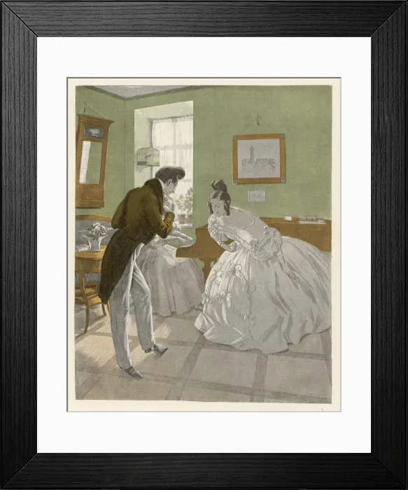 Framed Print : Invitation to the Dance Framed Print : Invitation to the Dance