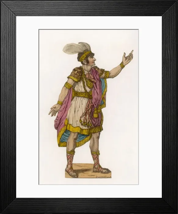 Framed Print : Jp Kemble / Colour Cutout Framed Print : Jp Kemble / Colour Cutout