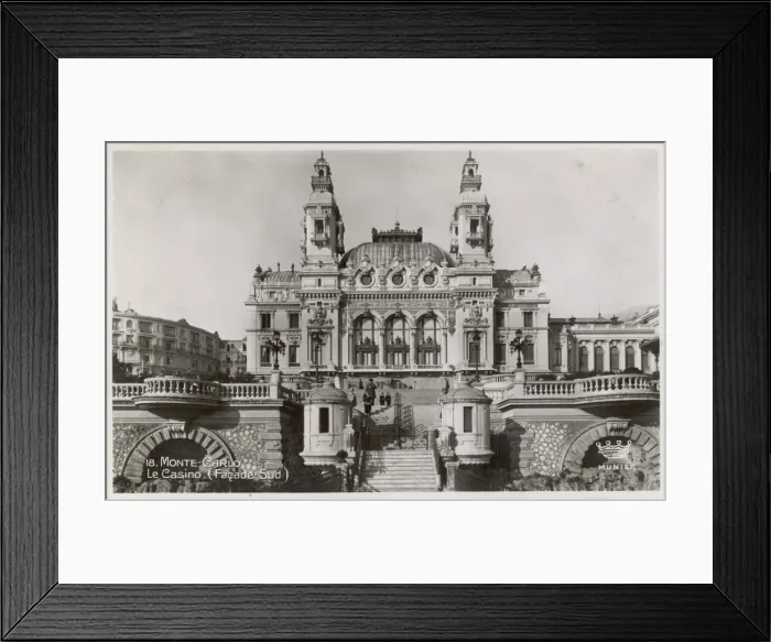Framed Print : Monte Carlo / Casino C1930 Framed Print : Monte Carlo / Casino C1930