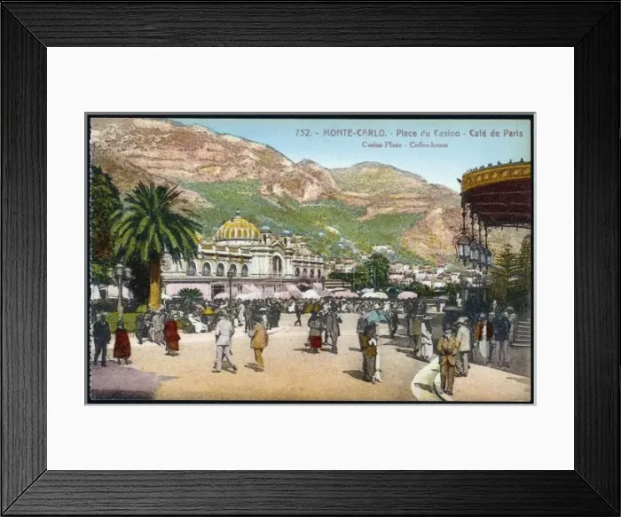 Framed Print : Monte Carlo / Casino C1905 Framed Print : Monte Carlo / Casino C1905