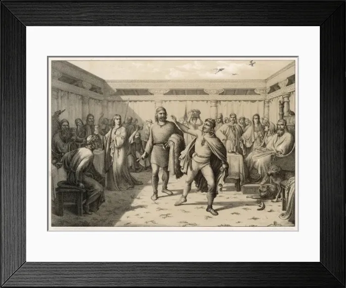 Framed Print : Ogers Feast Framed Print : Ogers Feast