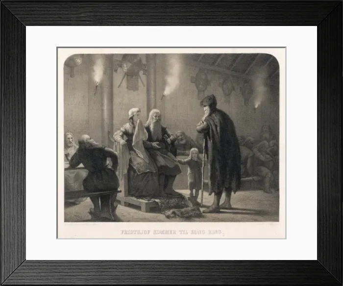 Framed Print : Fridthjof & Ingeborg Framed Print : Fridthjof & Ingeborg