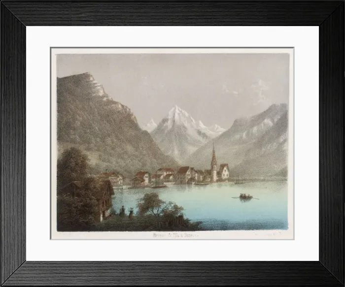 Framed Print : Switzerland / Fluellen 24 / Framed Print : Switzerland / Fluellen 24 /