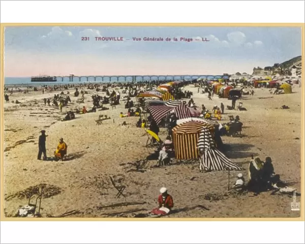 Trouville  /  Beach 1933