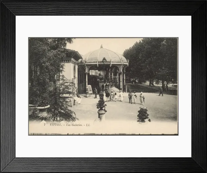 Framed Print : France  /  Vittel Galeries