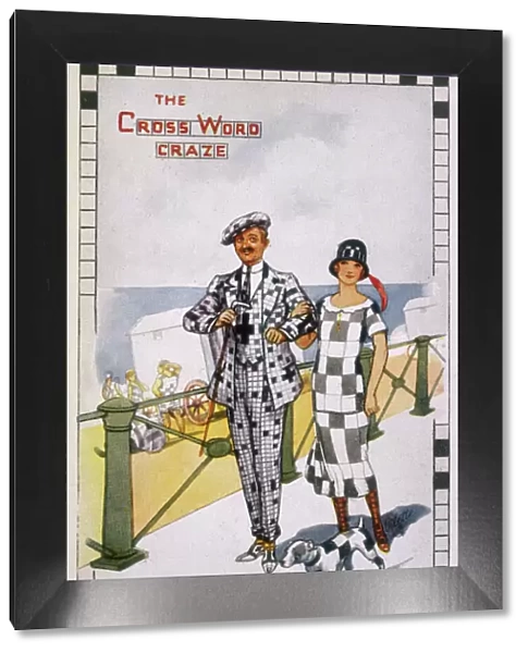 The Crossword Craze  /  1920