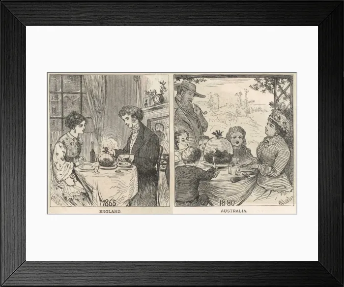 Framed Print : Advert for Australia Framed Print : Advert for Australia