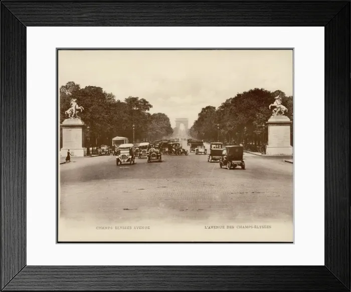 Framed Print : Paris / Champs Elysees Framed Print : Paris / Champs Elysees