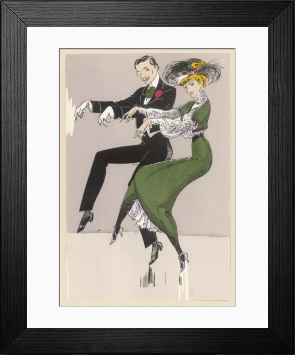 Framed Print : White Cake Walkers Framed Print : White Cake Walkers