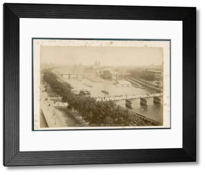 Framed Print : Paris / Cite / From Louvre Framed Print : Paris / Cite / From Louvre