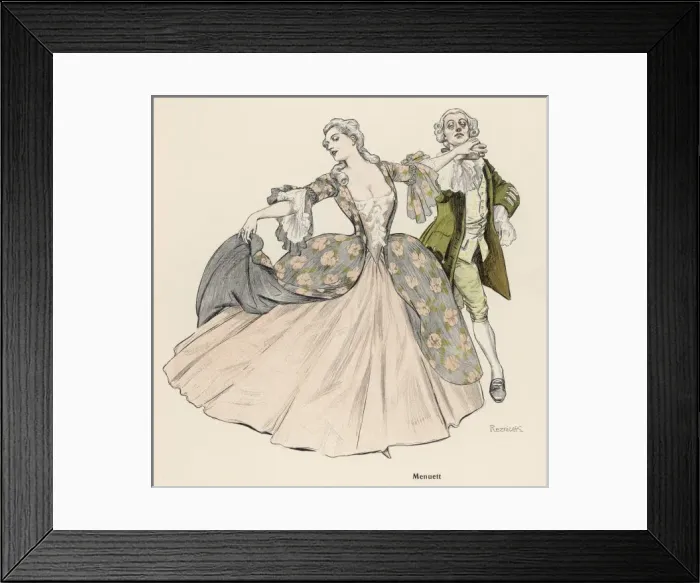 Framed Print : Minuet (Reznicek) Framed Print : Minuet (Reznicek)