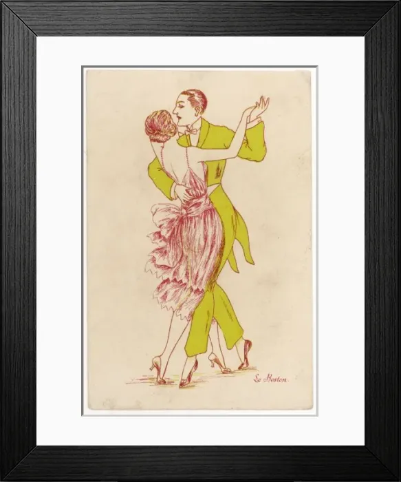 Framed Print : Boston Two-Step Framed Print : Boston Two-Step