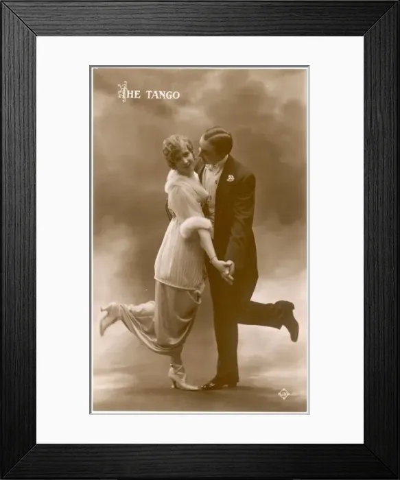 Framed Print : Tango - Heels Up Framed Print : Tango - Heels Up