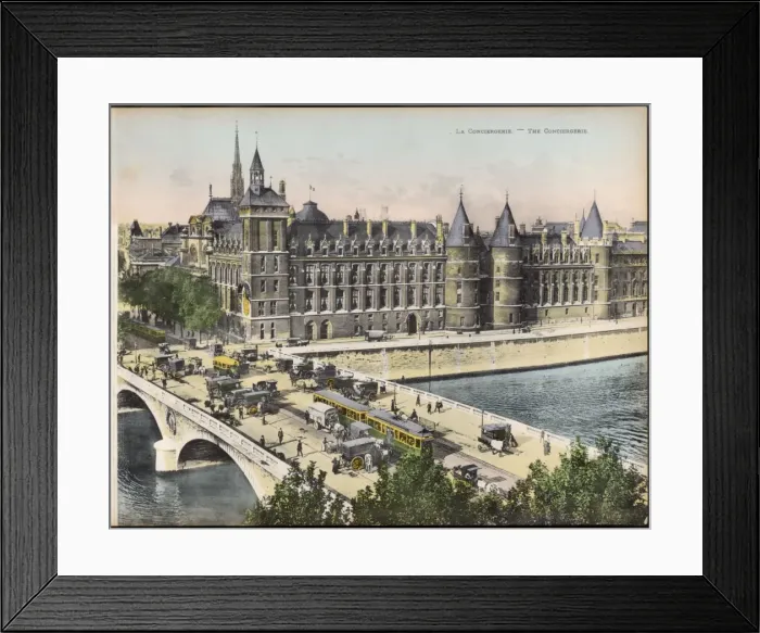 Framed Print : Paris / Conciergerie C1905 Framed Print : Paris / Conciergerie C1905
