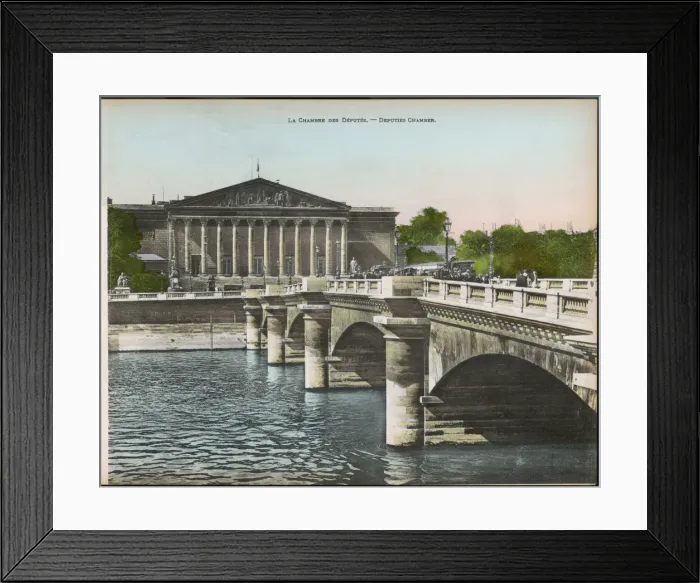 Framed Print : Paris / Chambre Deputes Framed Print : Paris / Chambre Deputes