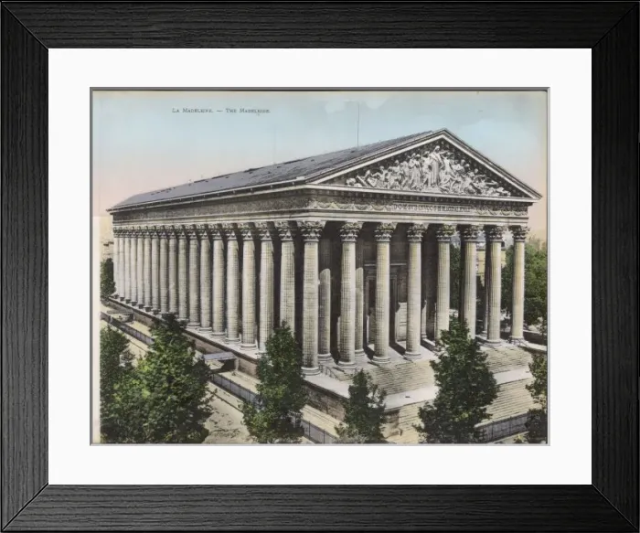 Framed Print : Paris / La Madeleine C1905 Framed Print : Paris / La Madeleine C1905
