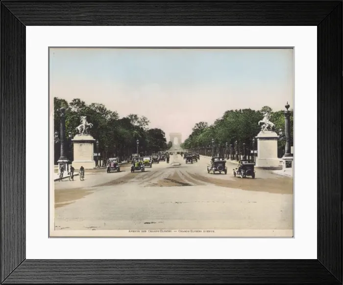 Framed Print : Paris / Champs Elysees Framed Print : Paris / Champs Elysees
