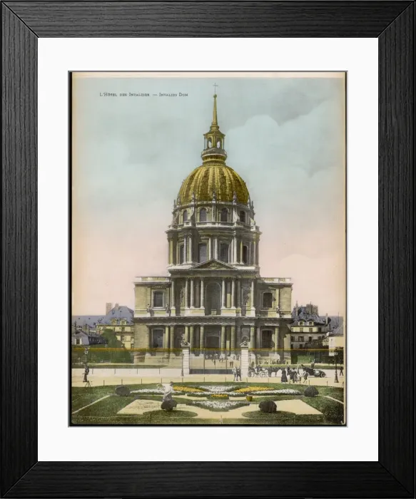 Framed Print : Paris / Invalides C1905 Framed Print : Paris / Invalides C1905