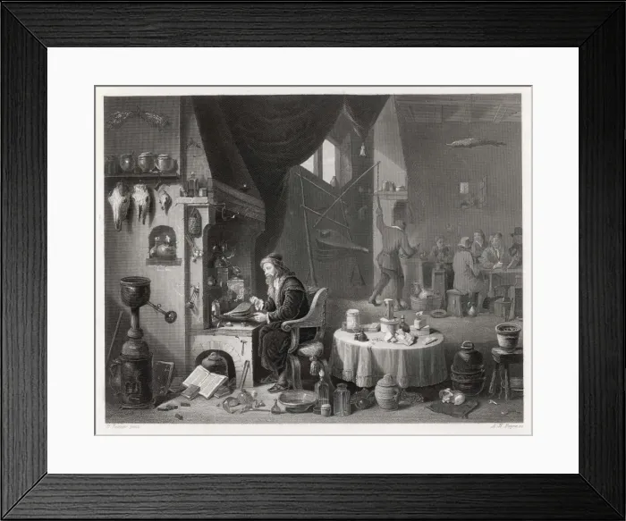 Framed Print : Alchemist at Work Framed Print : Alchemist at Work