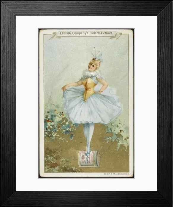 Framed Print : Ballerina on Can Framed Print : Ballerina on Can