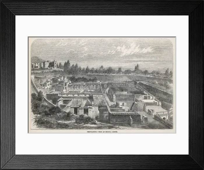 Framed Print : Italy / Herculaneum Framed Print : Italy / Herculaneum
