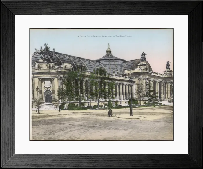 Framed Print : Paris / Grand Palais C1905 Framed Print : Paris / Grand Palais C1905