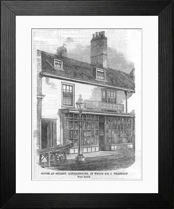 Framed Print : J Franklin Birthplace Framed Print : J Franklin Birthplace
