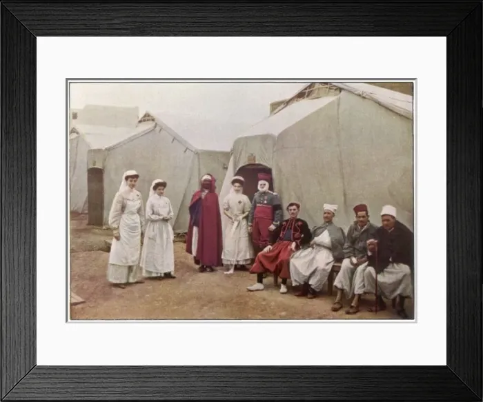 Framed Print : French Red Cross / 1908 Framed Print : French Red Cross / 1908