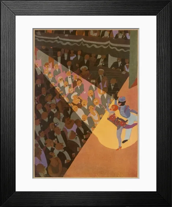 Framed Print : Two in Spotlight Framed Print : Two in Spotlight