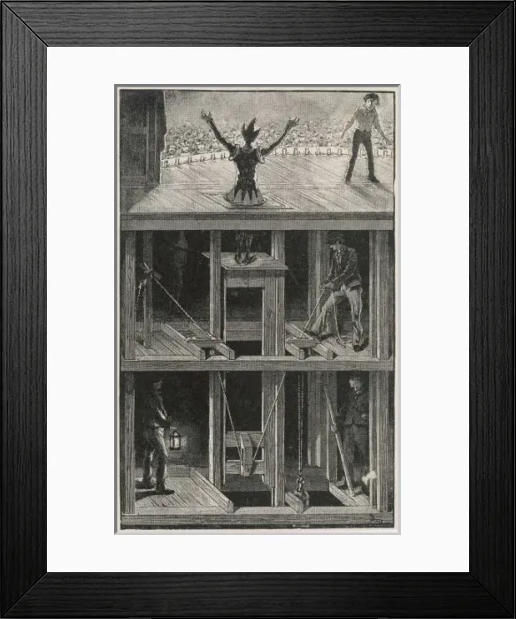Framed Print : Clown Appears on Stage Framed Print : Clown Appears on Stage