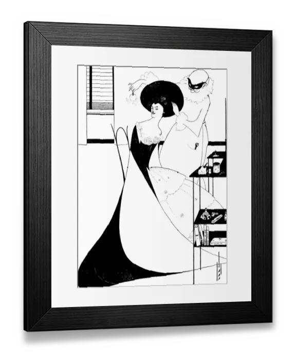 Framed Print : The Toilette of Salome Framed Print : The Toilette of Salome