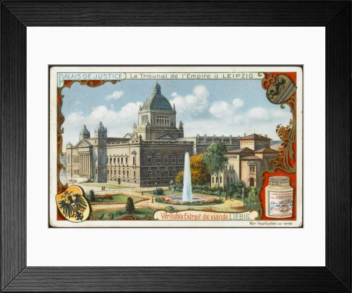 Framed Print : Leipzig / Lawcourt C1900 Framed Print : Leipzig / Lawcourt C1900
